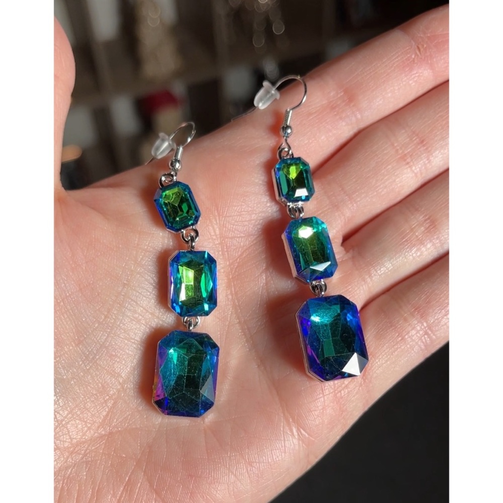 Mystic Blue Earrings
